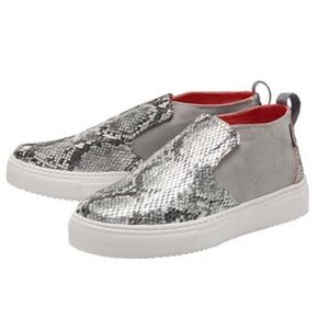Hey Dude Peyton Slip On Shoes in Snake Grey